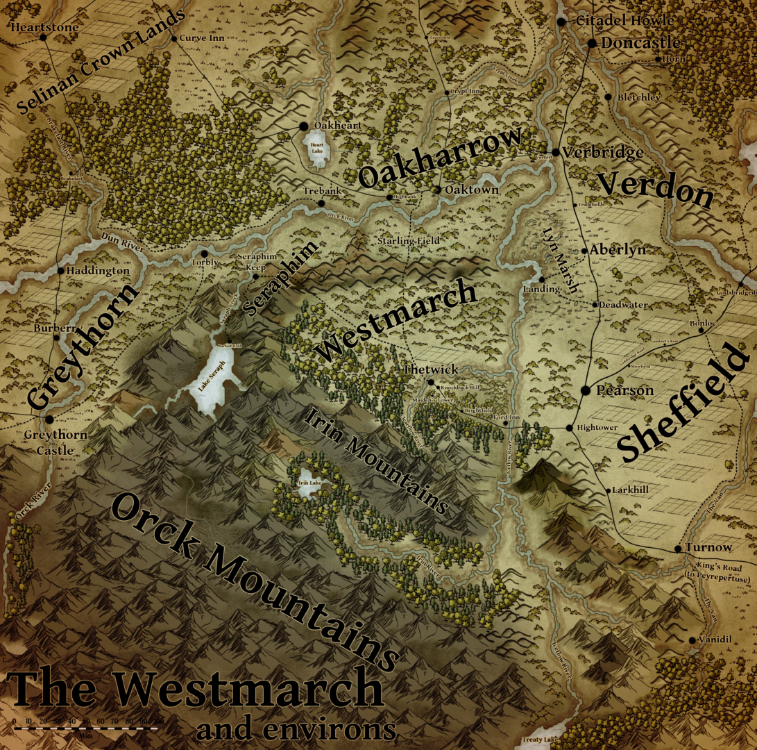 Map of the Westmarch