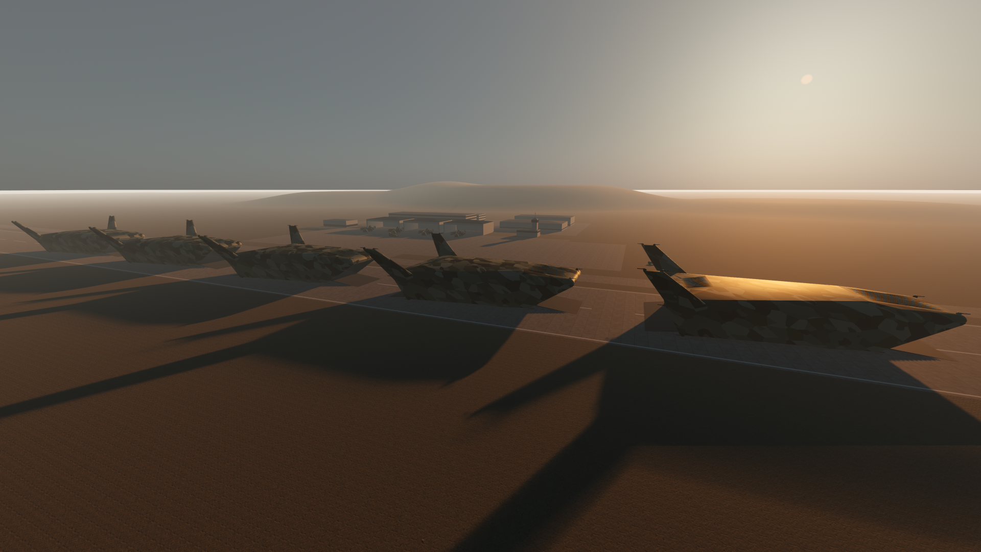 Landing Barges somewhere on Athena