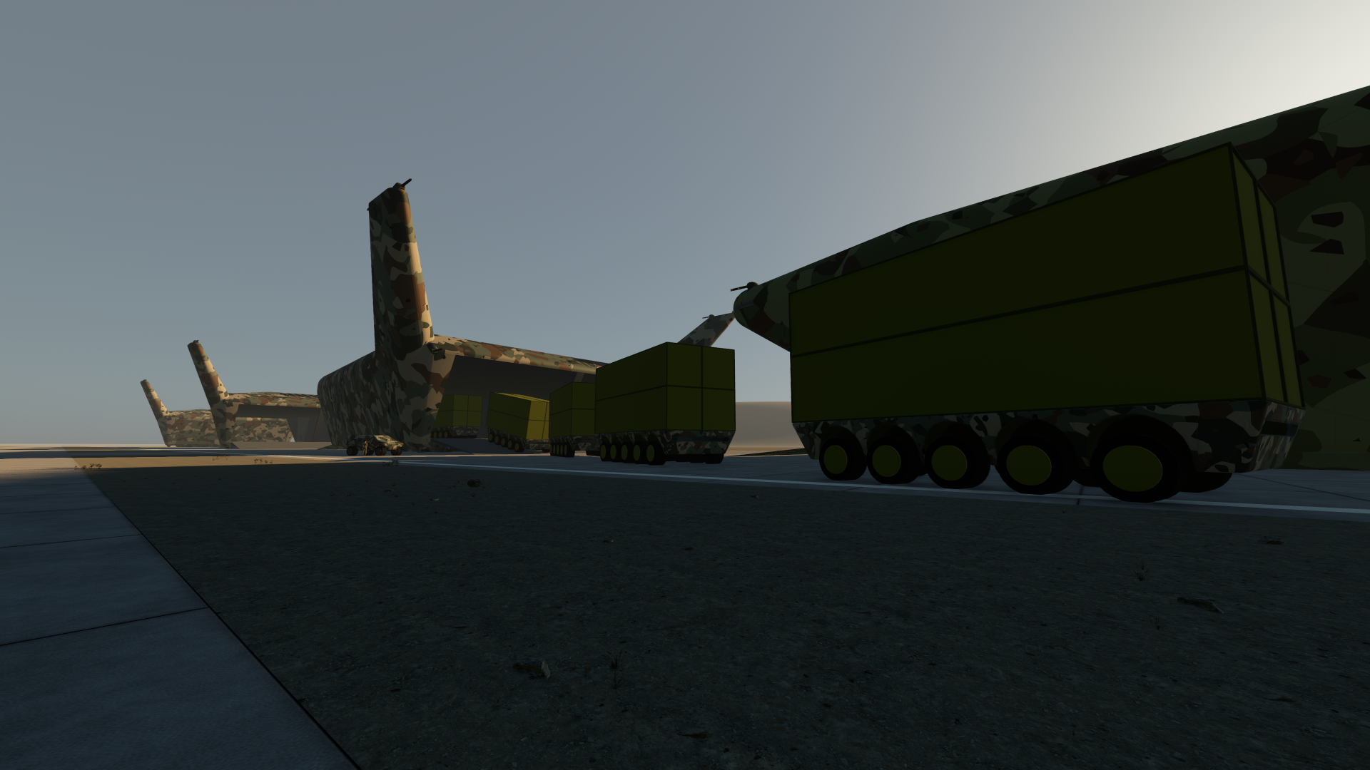 Loading operations at New Shawbury